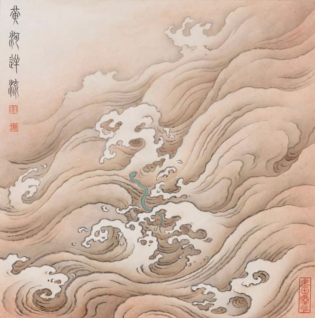 钱轶士 《黄河逆流》2019