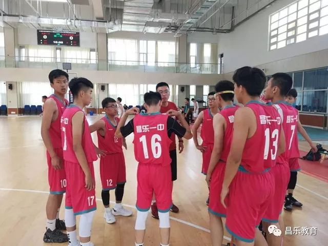 昌乐一中在2019年潍坊市中小学生篮球比赛中获佳绩