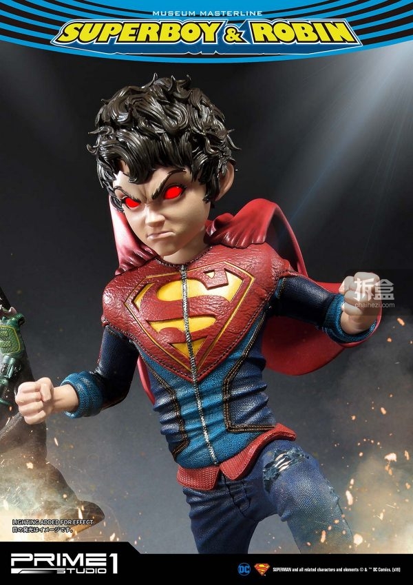 prime 1 studio dc漫画 superboy & robin 超级小子与罗宾1:3雕像