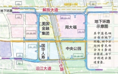 汉口滨江商务区建18公里地下环路