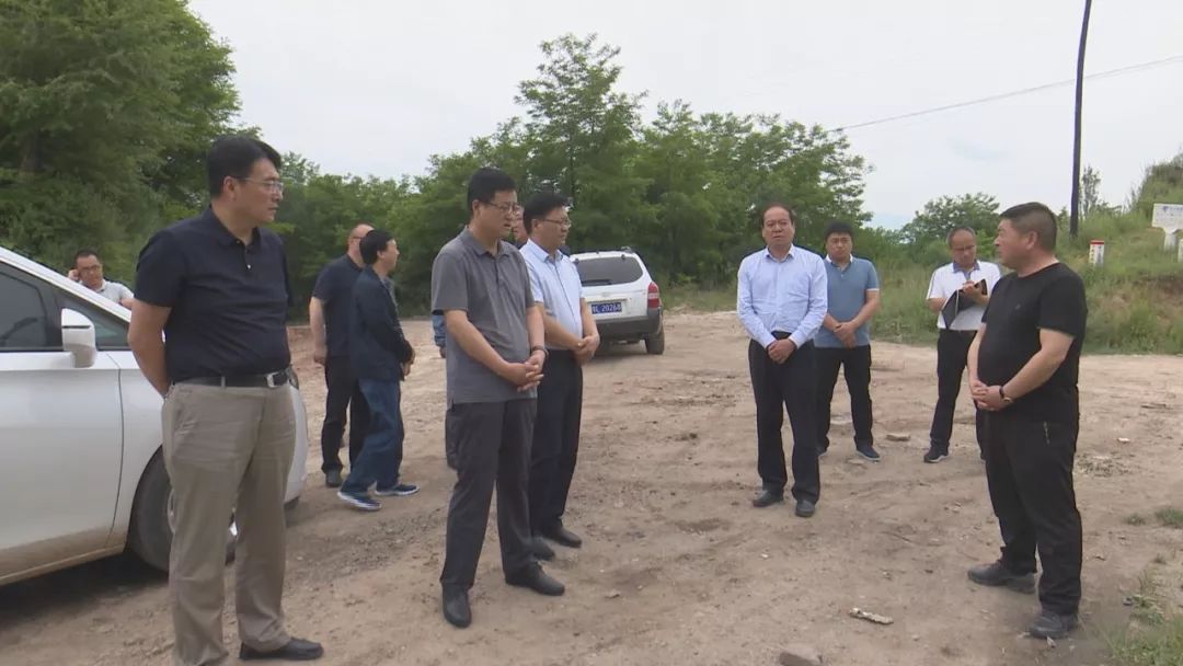 【时政】王宏林带队现场会办全市2019年农村公路建设项目