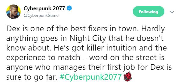 《赛博朋克2077》NPC官方介绍：夜之城大佬德克斯