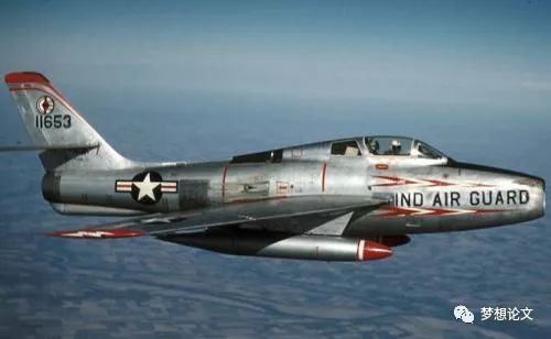 f-84"雷电喷气"战斗机