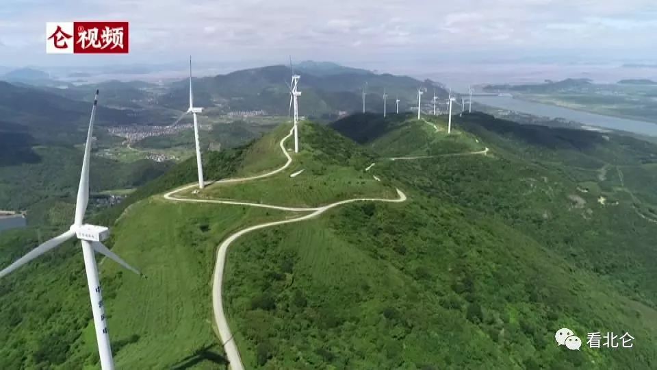 北仑这条最美风车公路,海风,蓝天,群山…_福泉