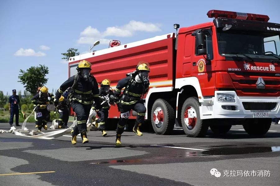 新疆消防总队北疆片区全员岗位大练兵——就是这么燃!