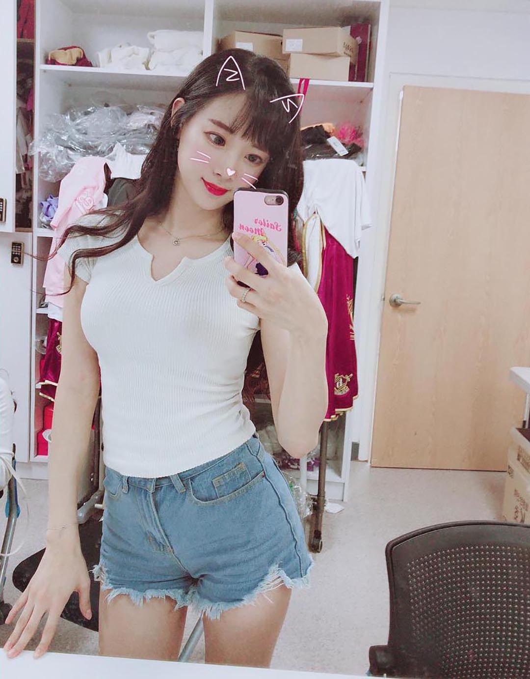 韩国啦啦队美女,甜美可人,女神合辑六30张