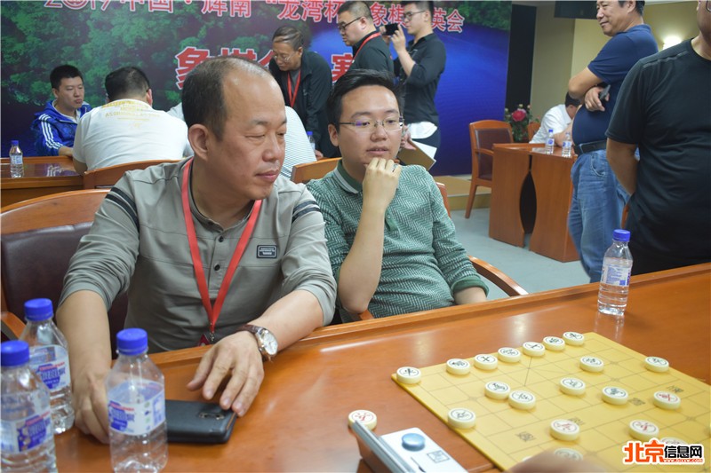 象棋名人龙湾聚首配对组合重在交流