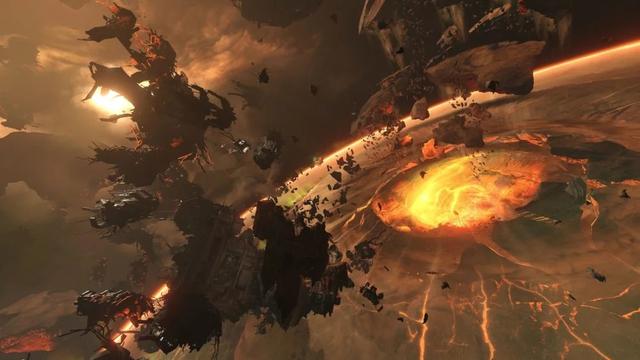《毁灭战士:永恒》将采用第三人称过场动画,展示一些游戏场景.