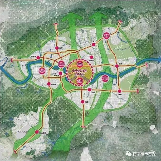 南宁城市规划图2030年图片