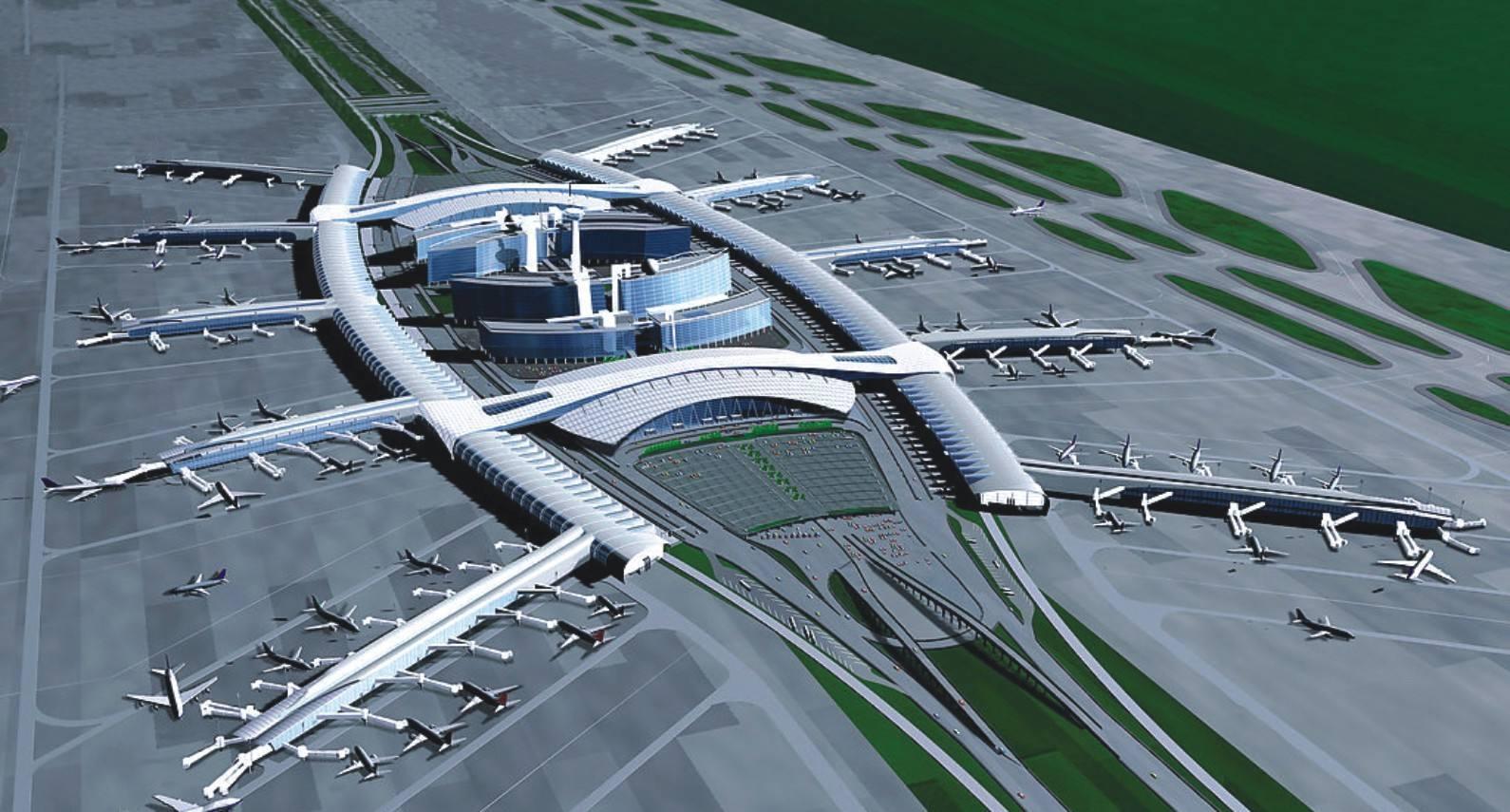 求北京首都机场平面图 - 知乎