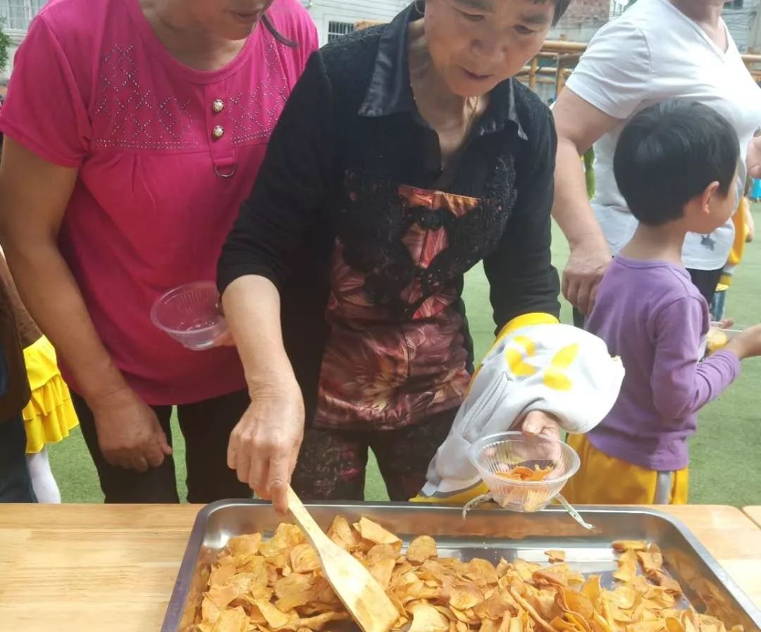 做传统美食品家乡味道仙岩中心幼儿园美食节活动