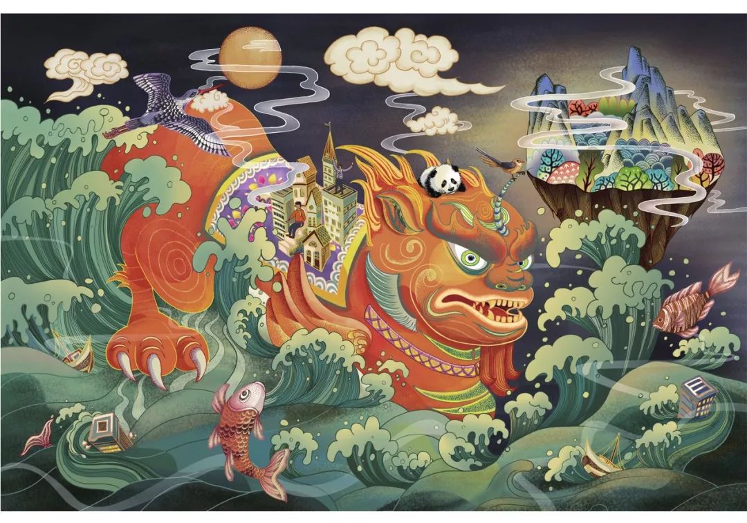 第一至四届hiii illustration国际插画大赛各届获奖作品分类展示