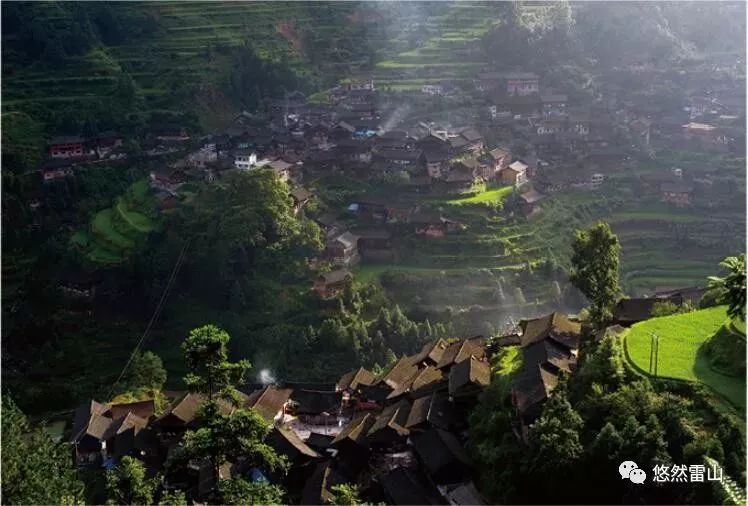 分享纵情雷山山水之间看苗族传统村落一座座其中有没有你的家