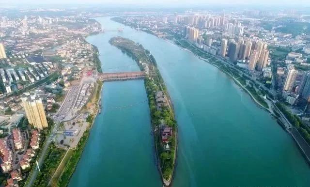 衡阳东洲岛重建前后对比,修建前你是否也记得?(一大波