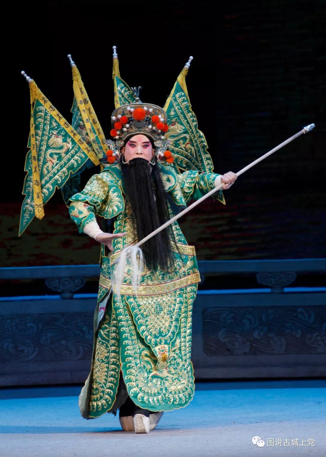 上党落子古装戏《柴郡主挂帅》在潞州剧院上演