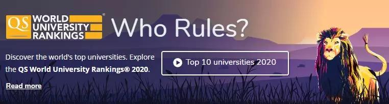 2020年qs世界大学法排名_最新!2020QS世界大学排名