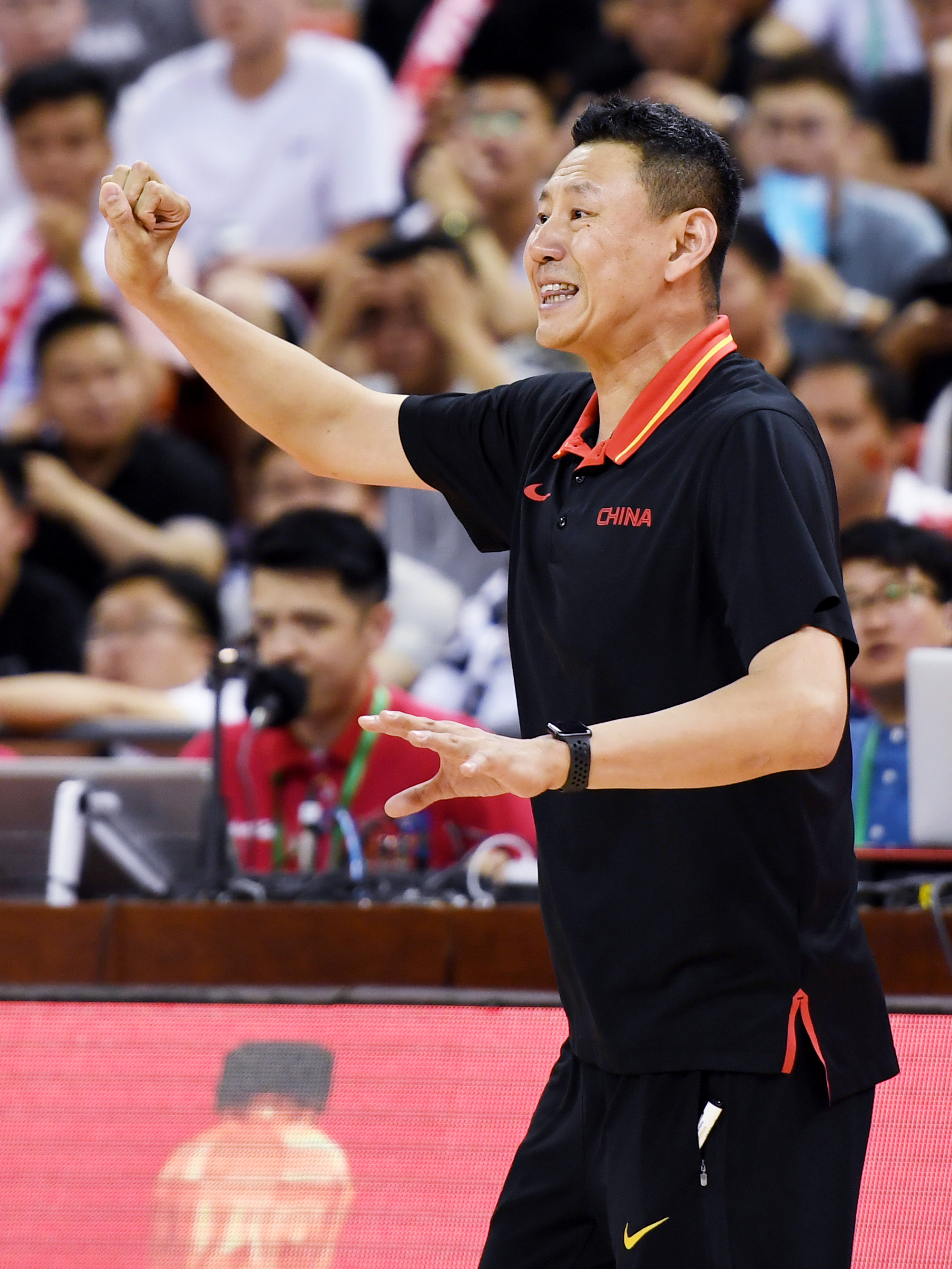 篮球——2019年中澳国际男篮对抗赛:中国队获胜