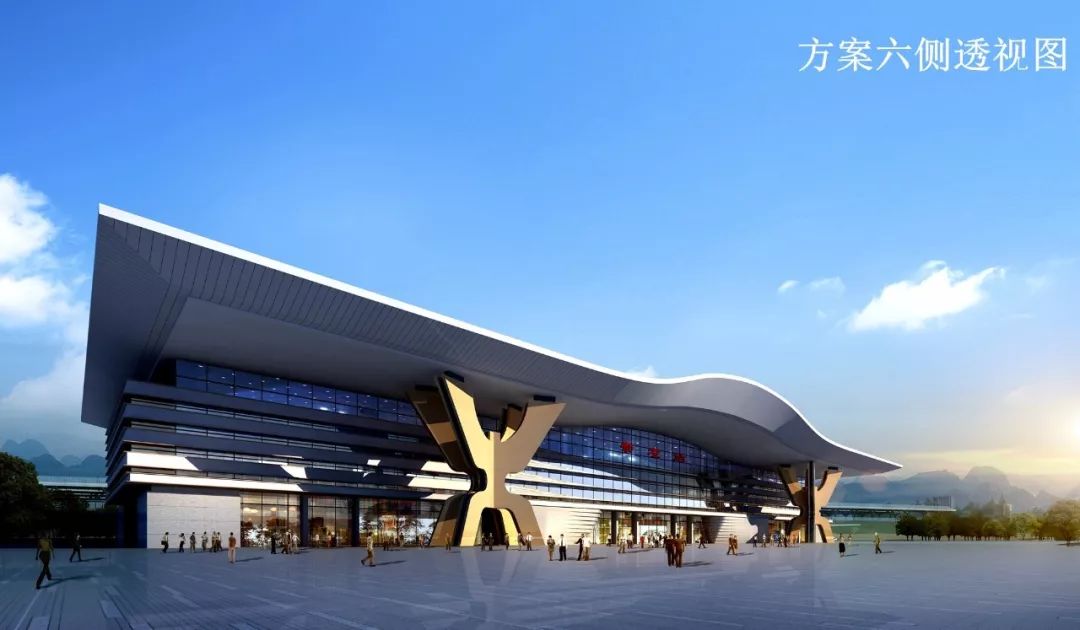 (广西城市职业大学对面区域) 崇左南站站房约 20000㎡ 欢迎广大崇左