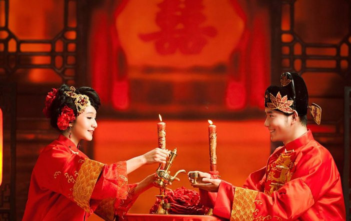 洞房花烛简谱_洞房花烛之夜新郎新娘(2)