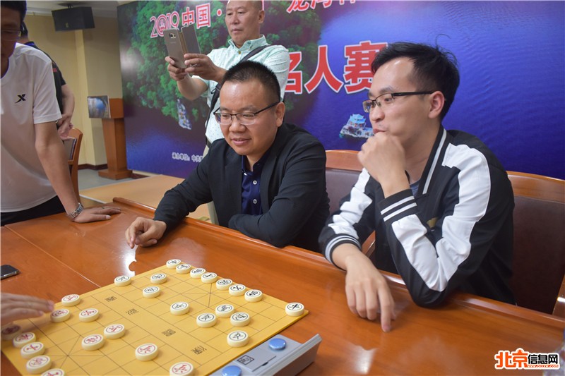 象棋名人龙湾聚首配对组合重在交流