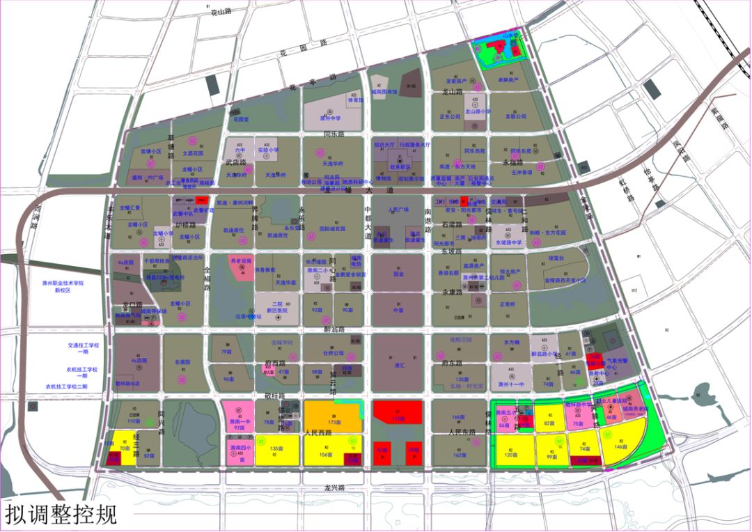 这里要建中学,小学,医院…_滁州市