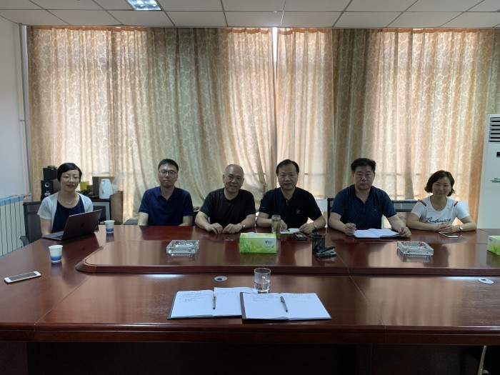 李新龙局长与杨凌景卉农业股份有限公司董事长 座谈交流招商和办展办