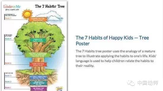 海外幼教|美国孩子的7个习惯树