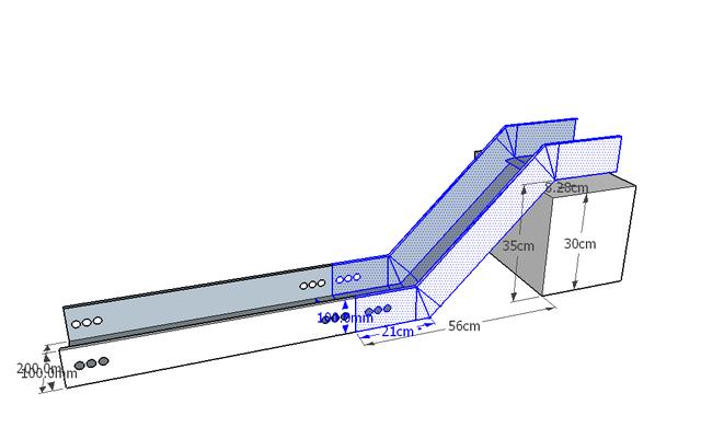 桥架弯头制作与计算教程上下爬坡弯头计算爬高实际例子