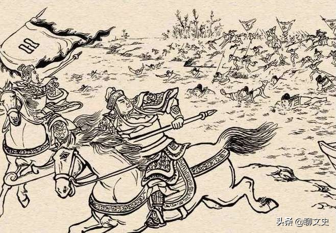 三国675:逍遥津一战,张辽大破吴军,差点活捉孙权,威名远扬