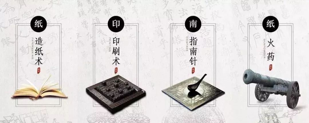 中国古代的四大发明造福全世界