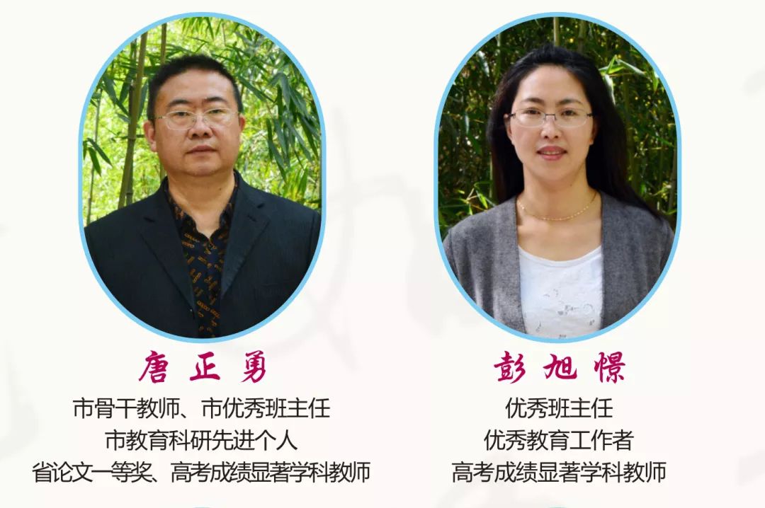 名师与你同行 广元中学高2019级部分教师团队