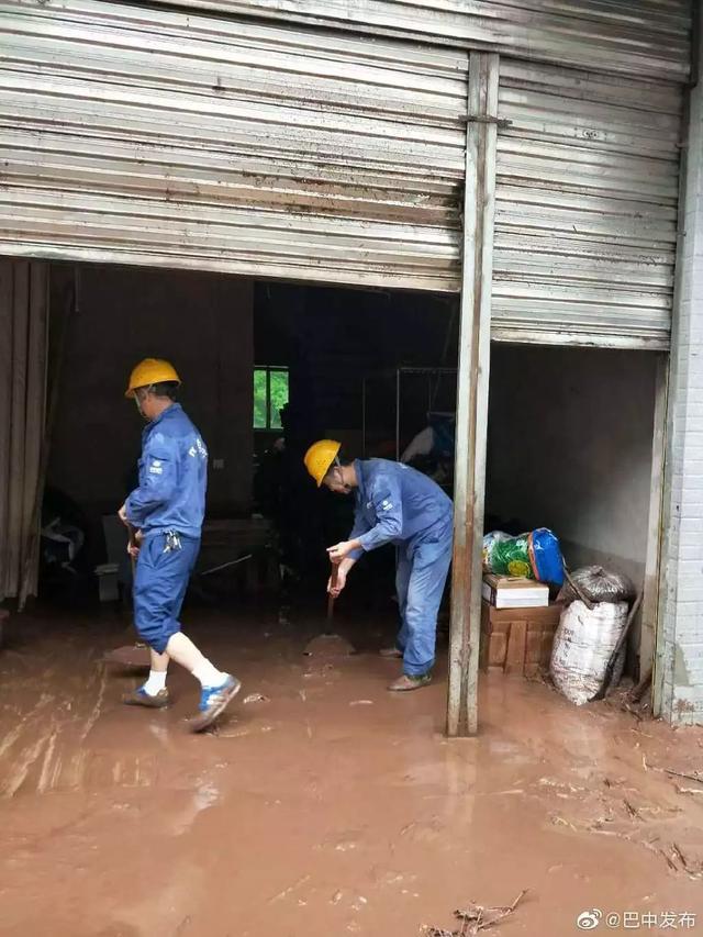 四川巴中强降雨