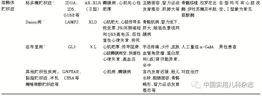 专题笔谈│儿童先天代谢异常伴发的肥厚型心肌病