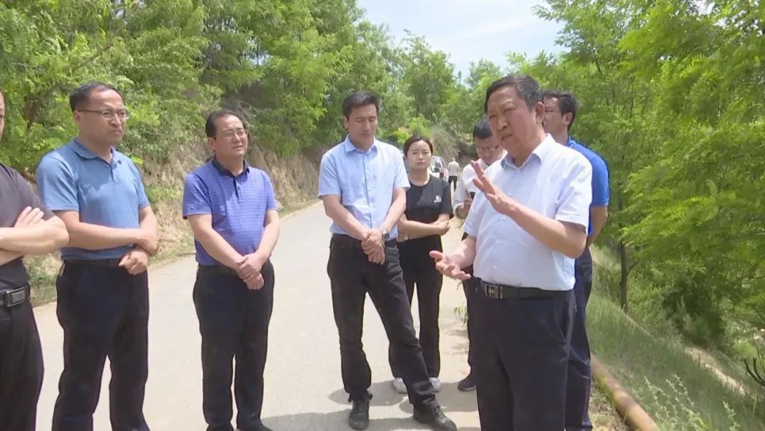 文化旅游刘志生调研毛项峡谷旅游开发项目