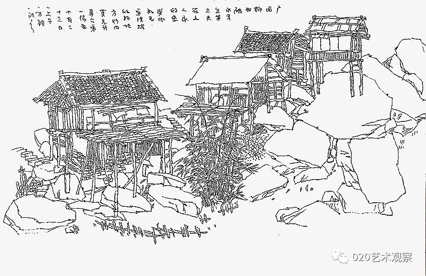 人生处处有风景这100位画家的风景速写燃爆了