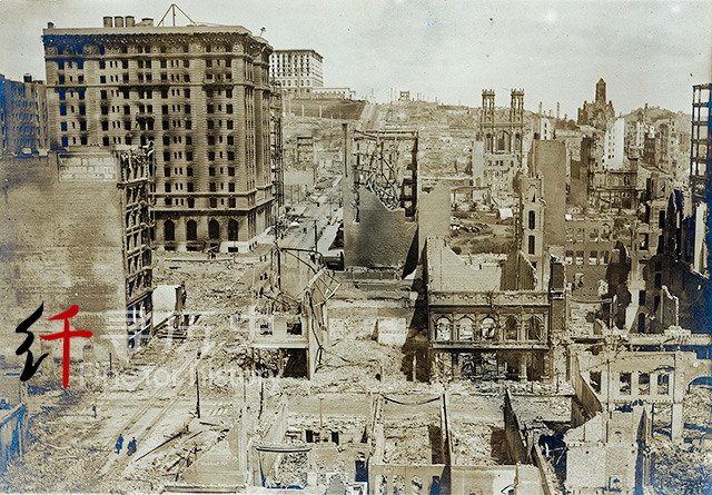 1906年旧金山大地震伤亡惨重慈禧捐银4万两