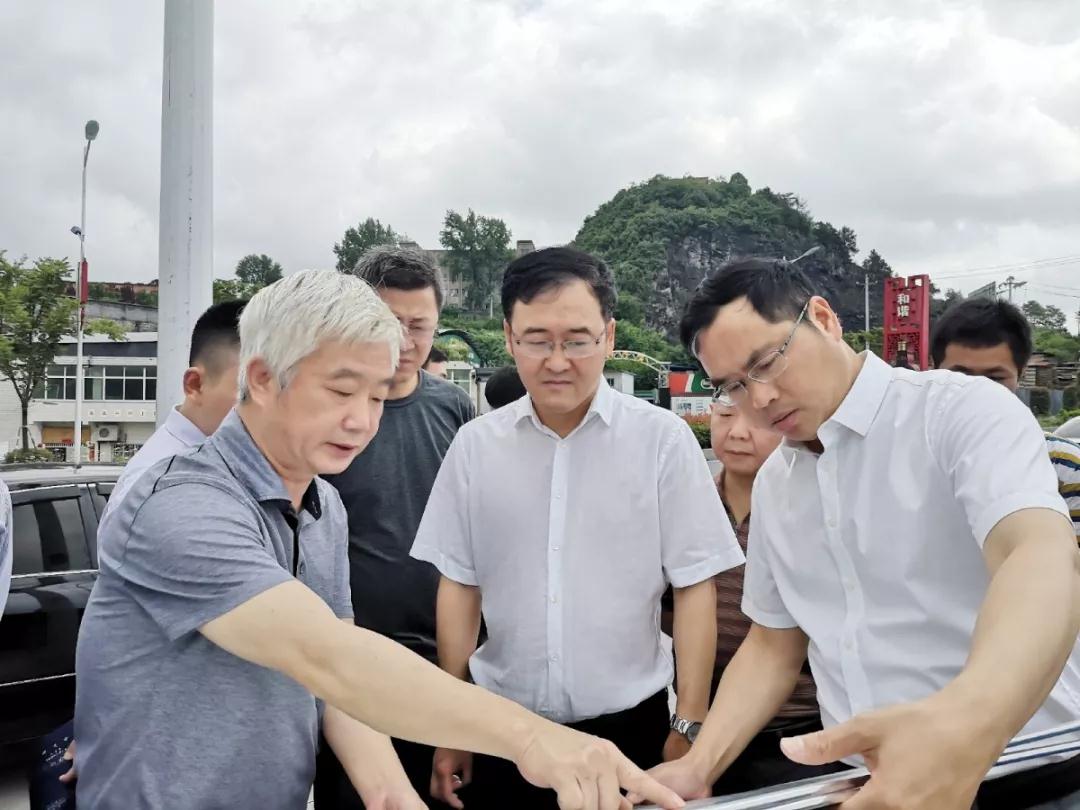 汇川区委副书记,区长曾征到金科,珍酒项目用地调研征地拆迁工作