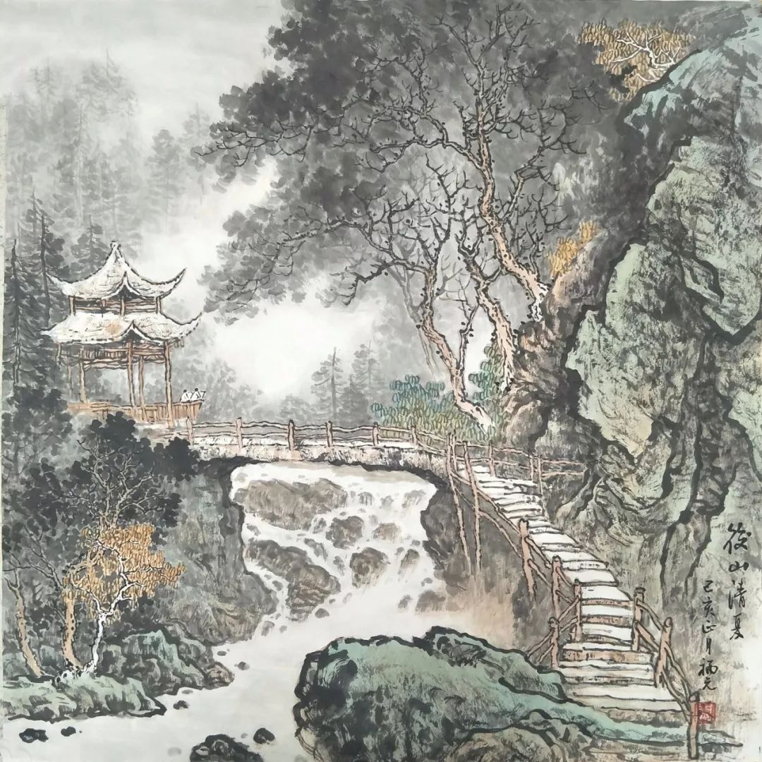 原创「艺术」——关福元国画作品赏析