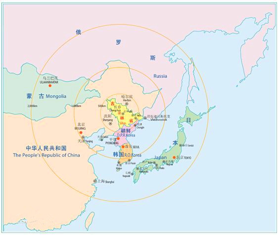 原创地图看世界;世界三大经济中心之一东北亚,最贫穷地区之一南亚