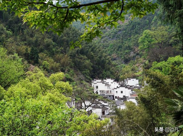 "中国最圆的村庄"婺源菊径村_大鄣山乡