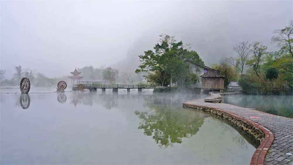 夏日避暑好去处,归隐山林鹅泉民宿_靖西