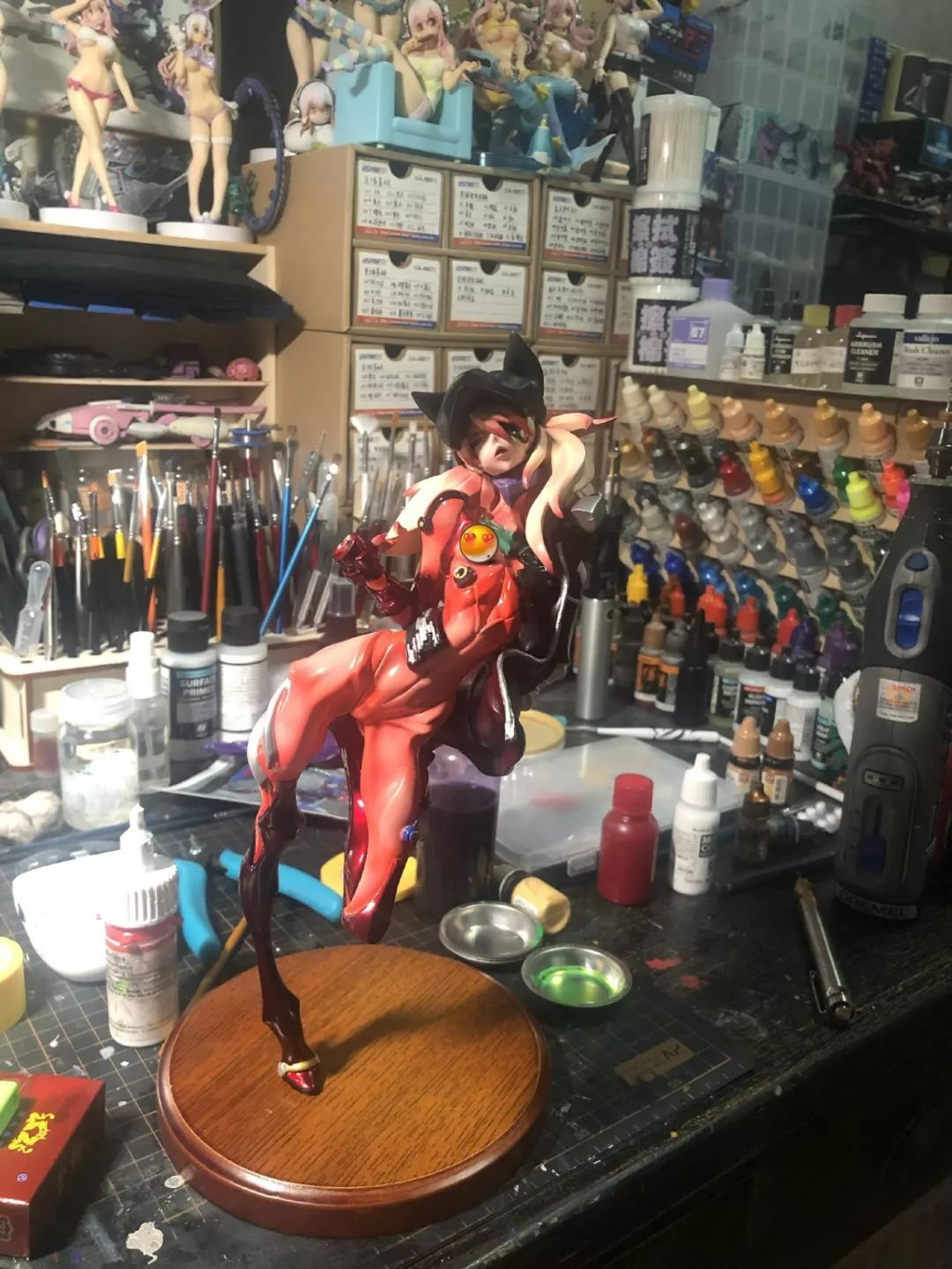 透明战斗服产妇人科m明日香涂装制作上车