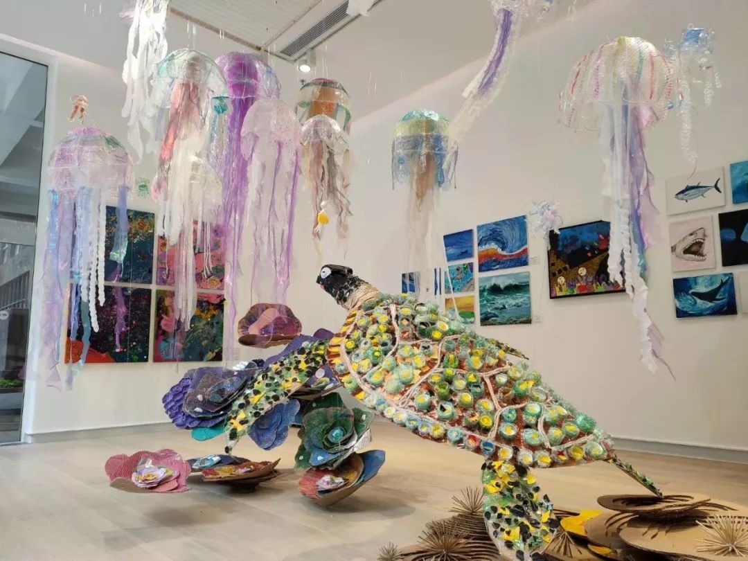 海洋之殇装置艺术展开始预约 | 关注海洋污染,深外学生用艺术作品传递