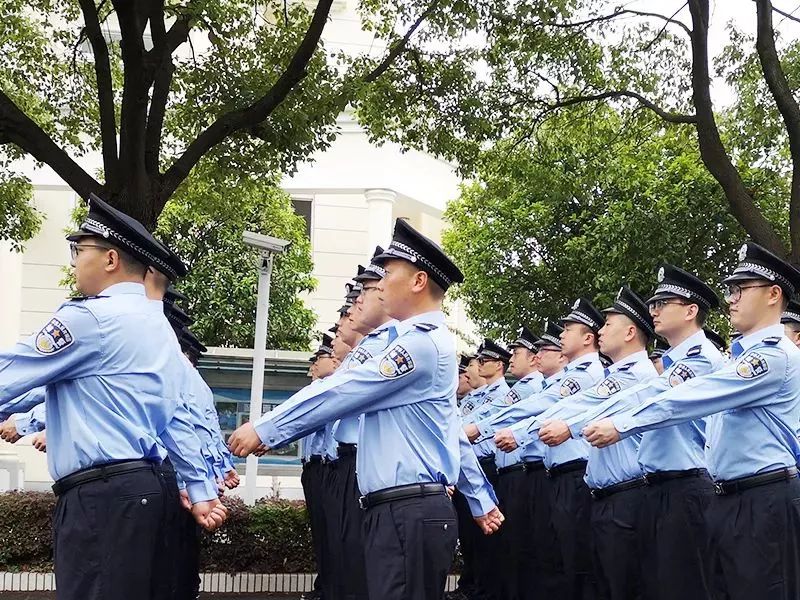 上海市公安局浦东分局第一批勤务辅警岗前培训剪影