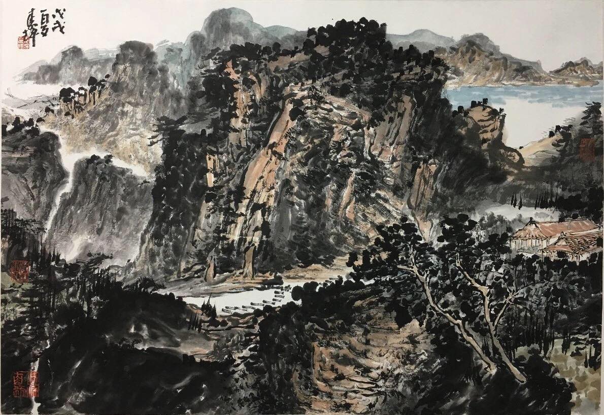 中国画名家画家李辉作品欣赏