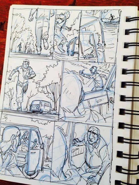 快题中的故事版你还在画火柴人就OUT啦!!!!