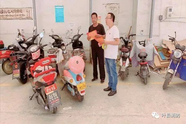 叶县:大队借助安全生产月掀起夏季消防