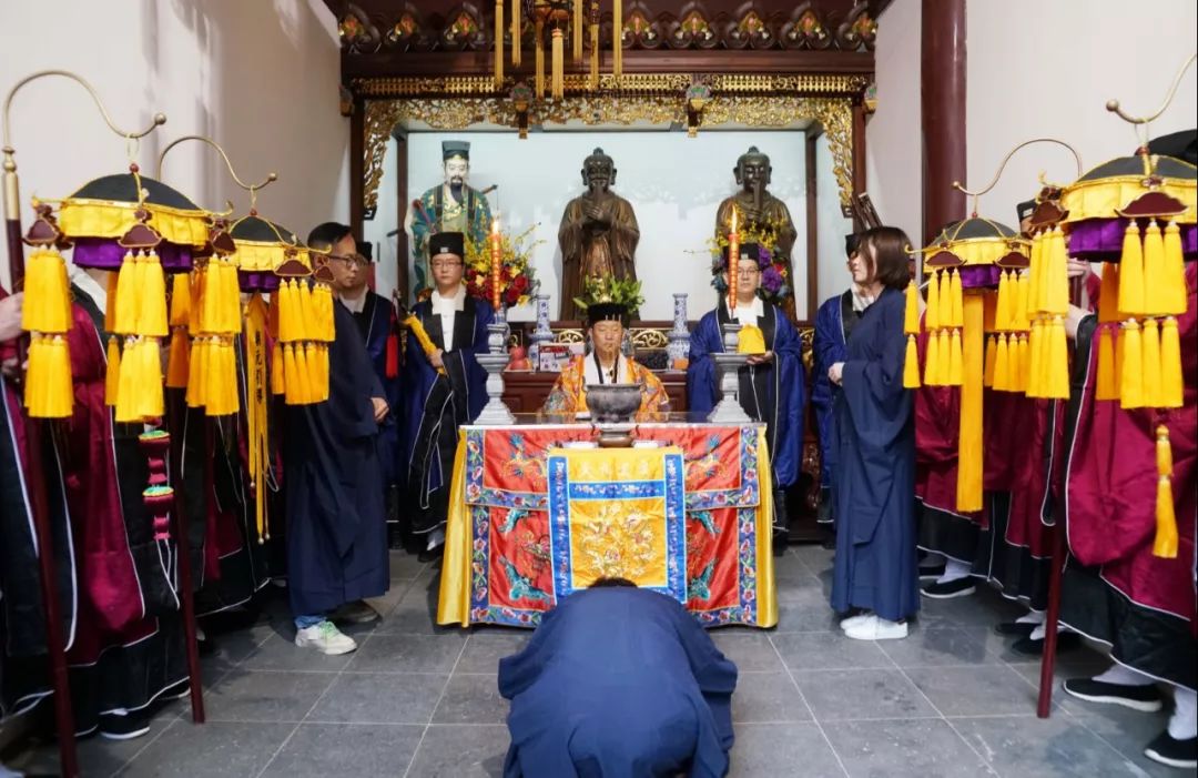 法会纪实|上海白云观隆重举行第三批清信弟子皈依仪式