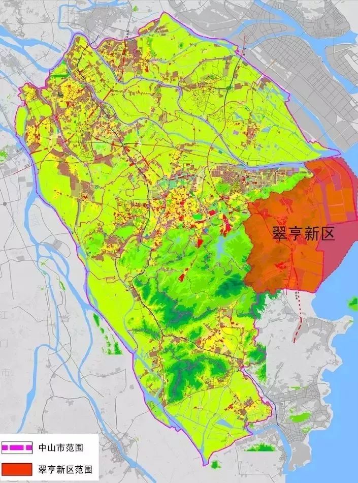 中山市翠亨新区2020年GDP_好消息 中山这里要建国际创新城市新中心 在你家附近吗