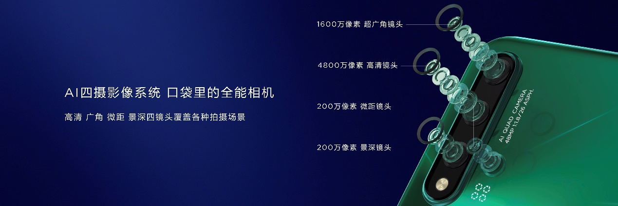 《华为nova5系列发布2799元起 人像超级夜景重新定义自拍标准》